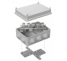 Коробка огнестойкая для о/п Е15-Е120 RAL7035 150х110х70 (40-0310-7035-FR2.5-10) (Промрукав)