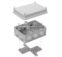 Коробка огнестойкая для о/п Е15-Е120 RAL7035 150х110х70 (40-0310-7035-FR2.5-4) (Промрукав)