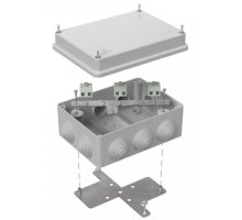 Коробка огнестойкая для о/п Е15-Е120 RAL7035 150х110х70 (40-0310-7035-FR2.5-6) (Промрукав)