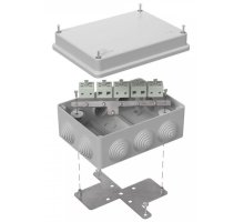 Коробка огнестойкая для о/п Е15-Е120 RAL7035 150х110х70 (40-0310-7035-FR6.0-10) (Промрукав)