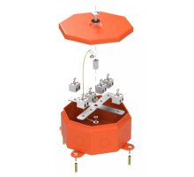 Коробка металлическая огнестойкая Октагон Е15-Е120 RAL2004 130х130х63 (70-0101-2004-FR2.5-12) (Промрукав)