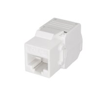 Розеточный модуль Keystone Jack Cat.5e самозажимной 180° (10-0346)