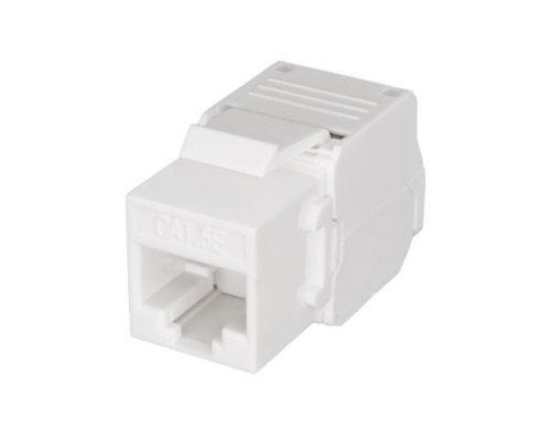 Розеточный модуль Keystone Jack Cat.5e самозажимной 180° (10-0346)