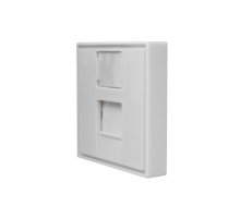 Лицевая панель 1 порт (45х45, Keystone) (10-0304-1)