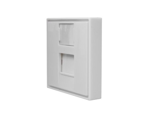 Лицевая панель 1 порт (45х45, Keystone) (10-0304-1)