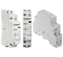 КМ 16А 1NO+1NC 230В АС (1 мод.) PROXIMA (km-1-16-11)