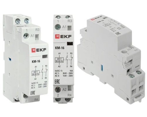 КМ 16А 1NO+1NC 230В АС (1 мод.) PROXIMA (km-1-16-11)