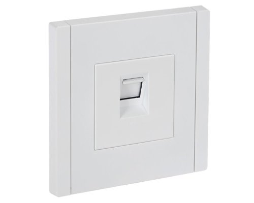 FORTE&PIANO Розетка компьютерная RJ45 кат.5E FP232 скрытой установки белый (FP-K10-1-K01)