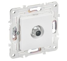 SKANDY Розетка TV оконечная SK-A12W скрытой установки арктический белый (SK-A10-O-K01)