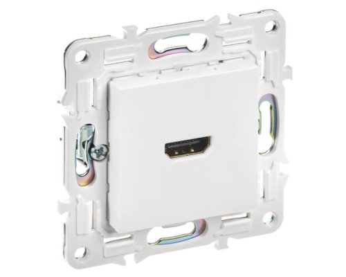 SKANDY Розетка HDMI SK-H01W скрытой установки арктический белый (SK-H10-K01)