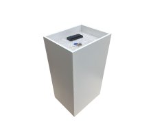 Стол досмотровый 500х400х950 мм (серый)