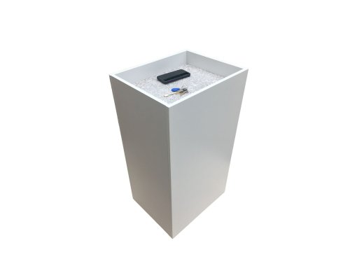 Стол досмотровый 500х400х950 мм (серый)
