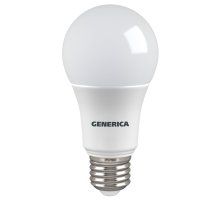 Лампа светодиодная A60 груша 8Вт 230В 4000К E27 GENERICA (LL-A60-08-230-40-E27-G)