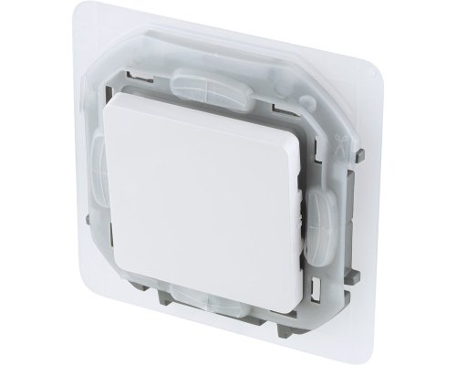 Inspiria переключатель 1-клавишный, скрытой установки, IP44, белый (673670)