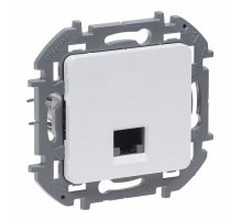Inspiria розетка компьютерная RJ45, 5e UTP, скрытой установки, белая (673825)