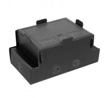 Коробка под заливку в бетон, 8 модулей, черный (DR-PRO-054004)