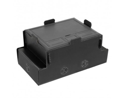 Коробка под заливку в бетон, 8 модулей, черный (DR-PRO-054004)