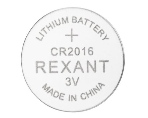 Батарейка литиевая CR2016 3В REXANT (39-1106)