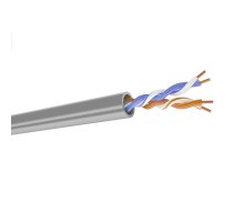 U/UTP 5E 2PR PVC (нг(А)-LS) серый (DR-140000)