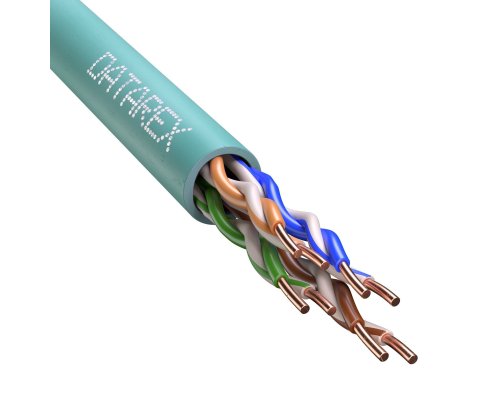 U/UTP 5E 4PR PVCLS нг(А)-LSLTx, бирюзовый (DR-140067)