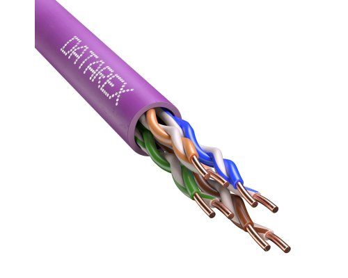 U/UTP 5E 4PR PVCLS нг(А)-LSLTx, маджента (DR-140077)