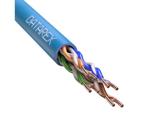 U/UTP 5E 4PR PVCLS нг(А)-LSLTx, синий (DR-140057)