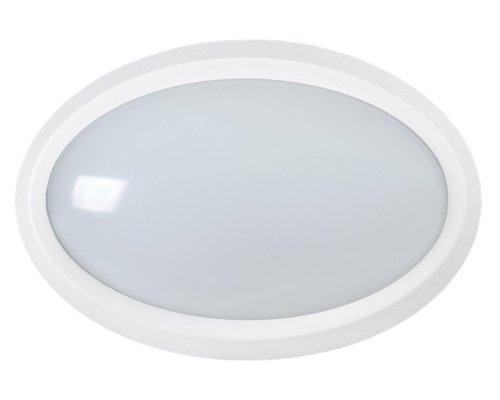 Светильник светодиодный ДПО 5040 12Вт 4000K IP65 овал белый (LDPO0-5040-12-4000-K01)