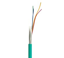 Кабель волоконно-оптический 4х50/125 OM3 нг(А)-HF, бирюзовый (DR-152002)