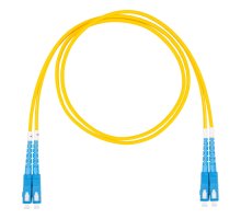 Патч-корд оптический, SC-SC, дуплекс (duplex) OS2, нг(А)-HF, 7,0 м, желтый (DR-221146)