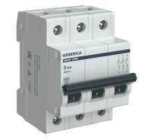 GENERICA ВА47-29М 3P 50А 4,5кА (MVA21-3-050-B-G)