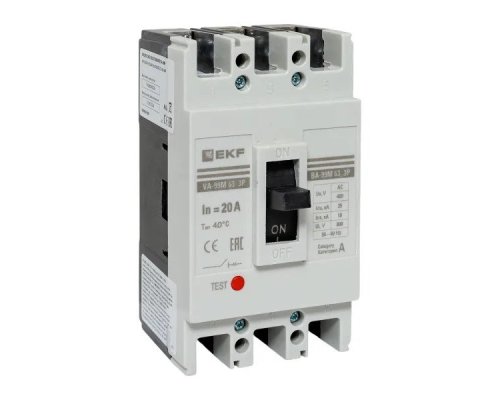 ВА-99М 63/20А 3P 25кА (mccb99-63-20m)