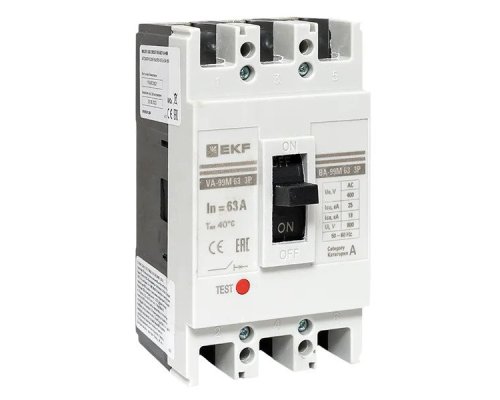 ВА-99М 63/63А 3P 25кА (mccb99-63-63m)