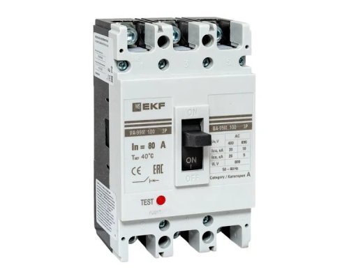 ВА-99М 100/80А 3P 35кА (mccb99-100-80m)