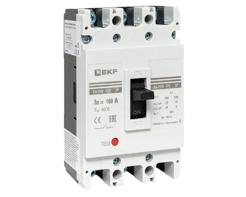ВА-99М 100/100А 3P 35кА (mccb99-100-100m)