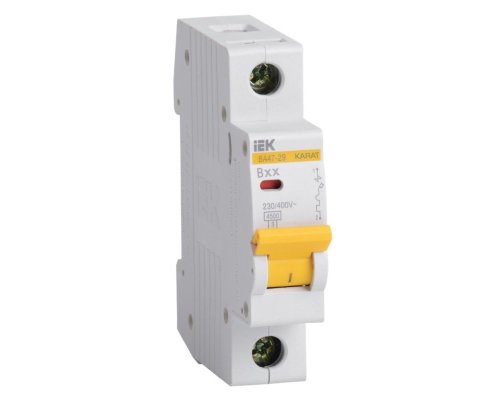 ВА47-29 1P B 50А 4,5кА KARAT (MVA20-1-050-B)
