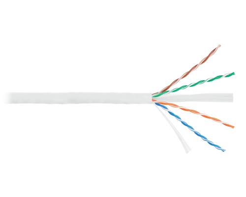 U/UTP 4pair, Cat6e, Patch, In, нг(A)-HF (NMC 1141C-WT)