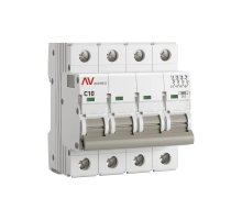 AV-10 4P 10A (C) 10kA AVERES (mcb10-4-10C-av)
