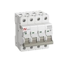 AV-10 4P 32A (C) 10kA AVERES (mcb10-4-32C-av)