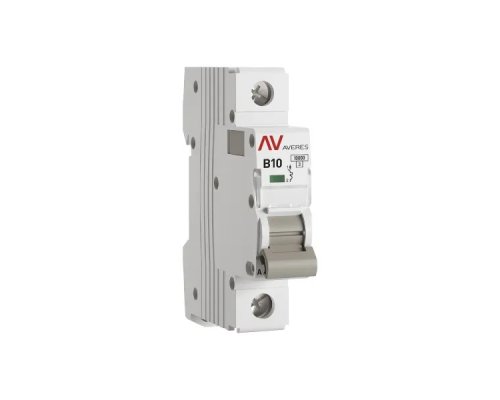 AV-10 1P 10A (B) 10kA AVERES (mcb10-1-10B-av)