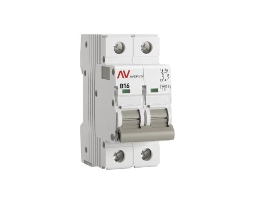 AV-10 2P 16A (B) 10kA AVERES (mcb10-2-16B-av)