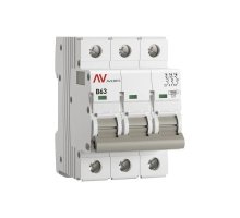 AV-10 3P 63A (B) 10kA AVERES (mcb10-3-63B-av)