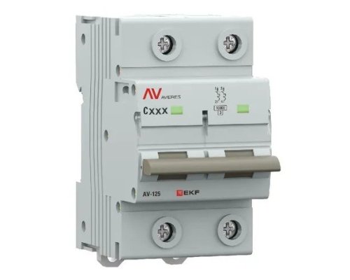AV-125 2P 80A (C) 10kA AVERES (mcb125-2-80C-av)
