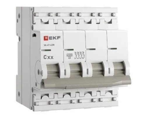 ВА 47-63N 4P 8А (C) 4,5 кА PROXIMA (M634408C)