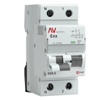DVA-6 1P+N 16А 300мА AVERES (rcbo6-1pn-16C-300-ac-av)