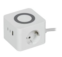 Удлинитель У02К 2 места 1,3м 3х1,0мм2 USB A+C DOMINIC (DN-YP31-16-02-01-ZKU-K01)