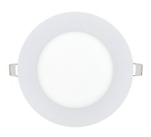 Светильник светодиодный ДВО 1602 LED 7Вт 4000К круг белый (LDVO0-1602-1-7-K02)