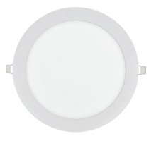 Светильник светодиодный ДВО 1608 LED 18Вт 6500 круг белый (LDVO0-1608-1-18-6500-K01)
