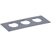 Рамка 3-местная для лючка ONFLOOR 24 PRIMER (KNR-80-03-7012)