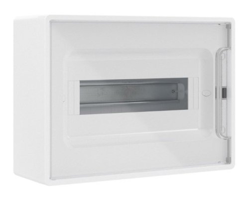 Щиток настенный с дверцей 12 модулей белый FRAME с 2 шинами PEN (F12W1WT)