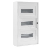 Щиток настенный с дверцей 36 модулей белый FRAME с 4 шинами PEN (F36W1WT)